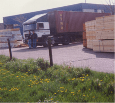 FB Hout start handel naaldhout - 1988